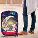Pokemon Couple Espeon Umbreon Love You To The Moon Galaxy Luggage Cover Suitcase Protector Nearkii