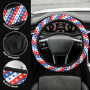American Flag Style Premium Car Steering Wheel Cover Nearkii