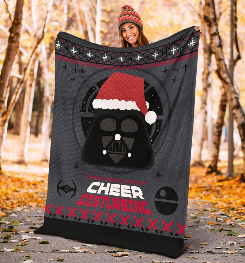 Star Wars I Pind Your Lack Of Ugly Christmas Custom Blanket Home Decor Nearkii