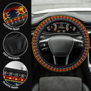 Thor Hammer Mjolnir Art Christmas Premium Custom Car Steering Wheel Cover Nearkii