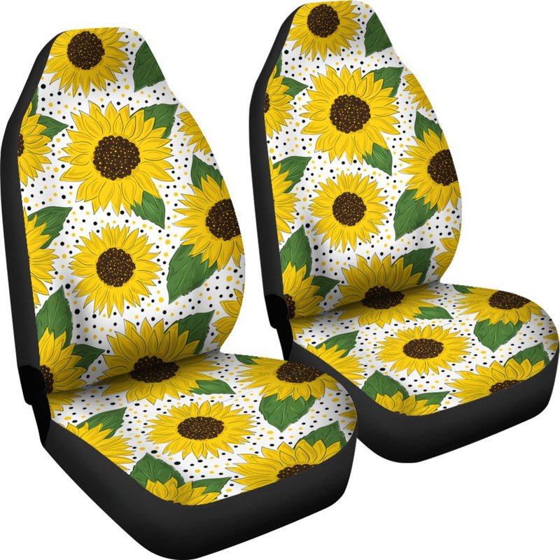 Best Sunflower Art Premium Custom Car Seat Covers Decor Protector Nearkii