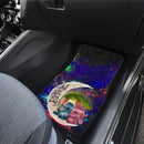 Stitch Angel Love You To The Moon Galaxy Car Floor Mats Car Accessories Nearkii