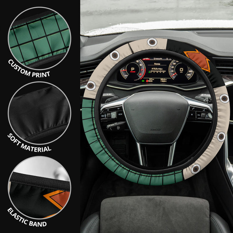 My Hero Academia Katsuki Bakugou Car Steering Wheel Cover Nearkii