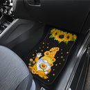 Cute Gnome With Sunflower Car Floor Mats Car Accessories Nearkii