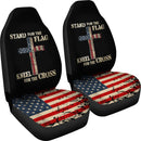 Best Stand For The Flag Kneel For The Cross Premium Custom Car Seat Covers Decor Protector Nearkii