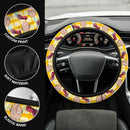 One Punch Man Saitama Ok Funny Anime Premium Custom Car Steering Wheel Cover Nearkii