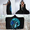 Charizard Mega X Moonlight Economy Hooded Blanket Nearkii