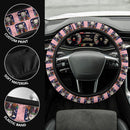 Chipi Cat Kamado Nezuko Demon Slayer Anime Car Steering Wheel Cover 1 Nearkii