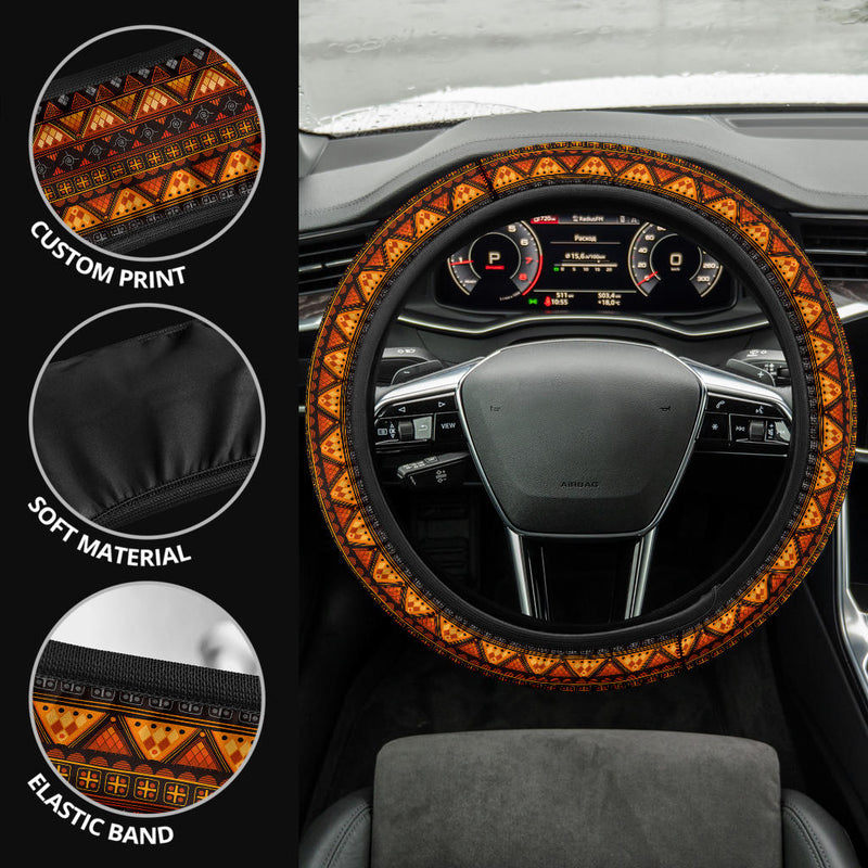 Native American Premium Car Steering Wheel Cover Nearkii