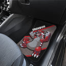 Groudon Car Floor Mats Custom Anime Pokemon Car Interior Accessories Nearkii