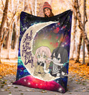 Kanroji And Kaburamaru Demon Slayer Love You To The Moon Galaxy Blanket Nearkii