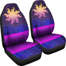 Best Mystery Abstract Sun Digital Art Premium Custom Car Seat Covers Decor Protector Nearkii