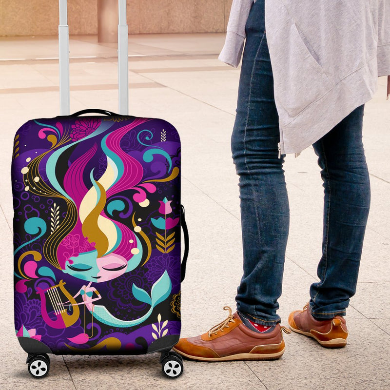 Mermaid Luggage Cover Suitcase Protector 1 Nearkii