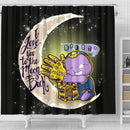 Cute Thanos Shower Curtain Nearkii