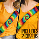 Tie Dye Premium Custom Car Seat Belt Covers Nearkii