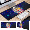 Mario Couple Love You To The Moon Galaxy Mouse Mat Nearkii