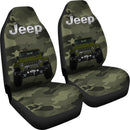 Green Jeep Camouflage Premium Custom Car Seat Covers Decor Protectors Nearkii