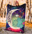 Bulbasaur Couple Pokemon Love You To The Moon Galaxy Blanket Nearkii