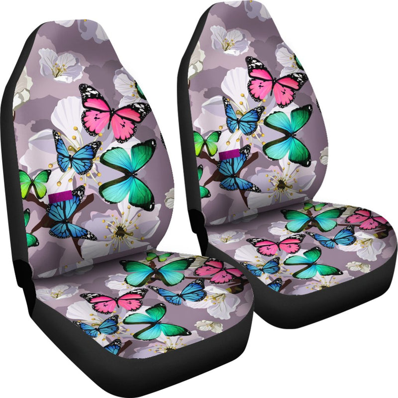 Best Painting Butterfly Premium Custom Car Seat Covers Decor Protector Nearkii