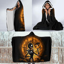 Jack Skellington Nightmare Before Christmas Moonlight Economy Hooded Blanket Nearkii