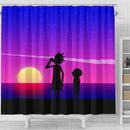 Rick And Morty Shower Curtain Nearkii