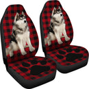 Best Siberian Husky Dog Premium Custom Car Seat Covers Decor Protector Nearkii