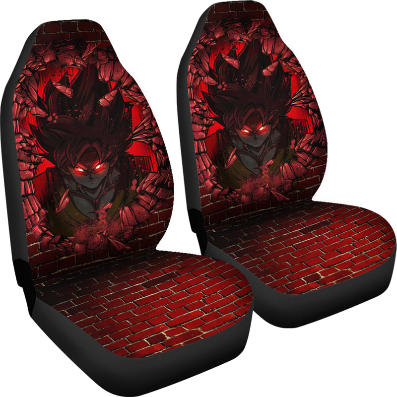 Goku Break Wall Car Seat Covers Nearkii