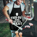 This Guy Rubs His Own Meat Custom Apron Best Gift For Anyone Who Loves Cooking