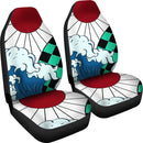 Demon Slayer Car Premium Custom Car Seat Covers Decor Protectors Nearkii