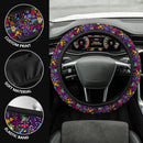 Birds Flower Forest Premium Car Steering Wheel Cover Nearkii
