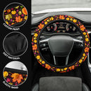Halloween Pumpkin Premium Car Steering Wheel Cover Nearkii