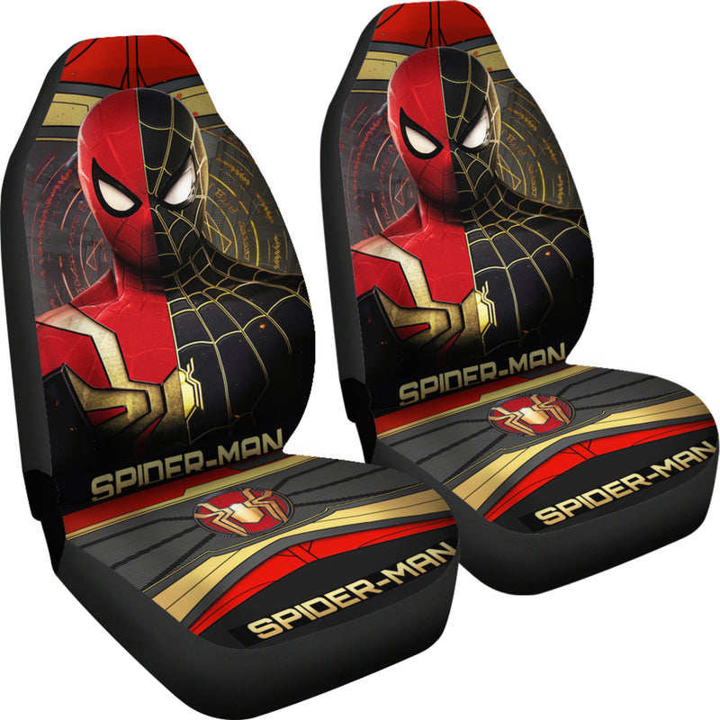 Spider Man No Way Home Black Suit Car Seat Covers