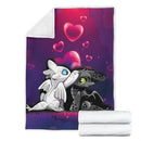 Light Fury Night Fury Love Premium Blanket Nearkii
