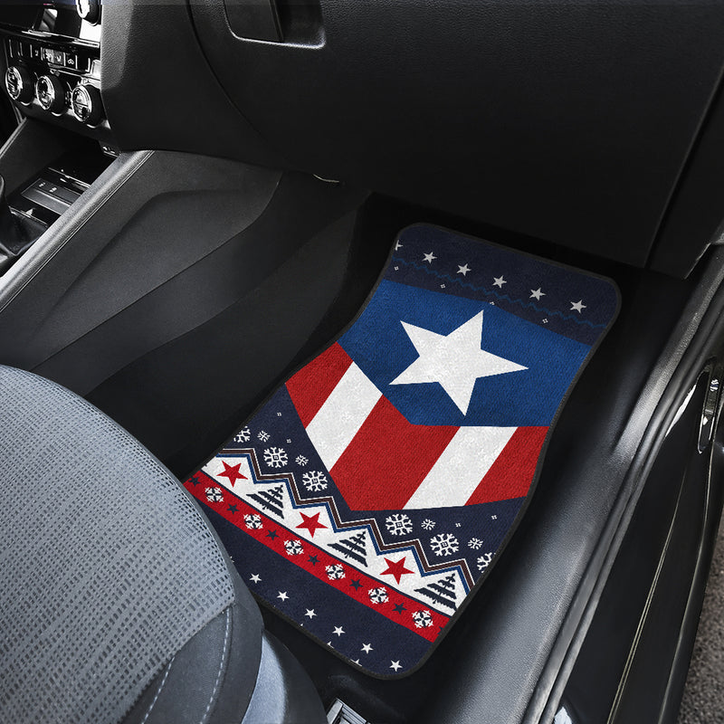 Captain America Car Floor Mats Car Accessories Nearkii