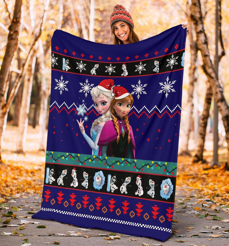 Frozen Christmas Blanket Amazing Gift Idea Nearkii