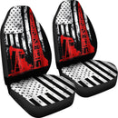 Best Us Flag Oil Rig Premium Custom Car Seat Covers Decor Protector Nearkii