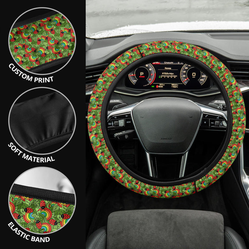 Pub Insect Premium Car Steering Wheel Cover Nearkii