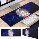 Pokemon Couple Mew Mewtwo Love You To The Moon Galaxy Mouse Mat Nearkii