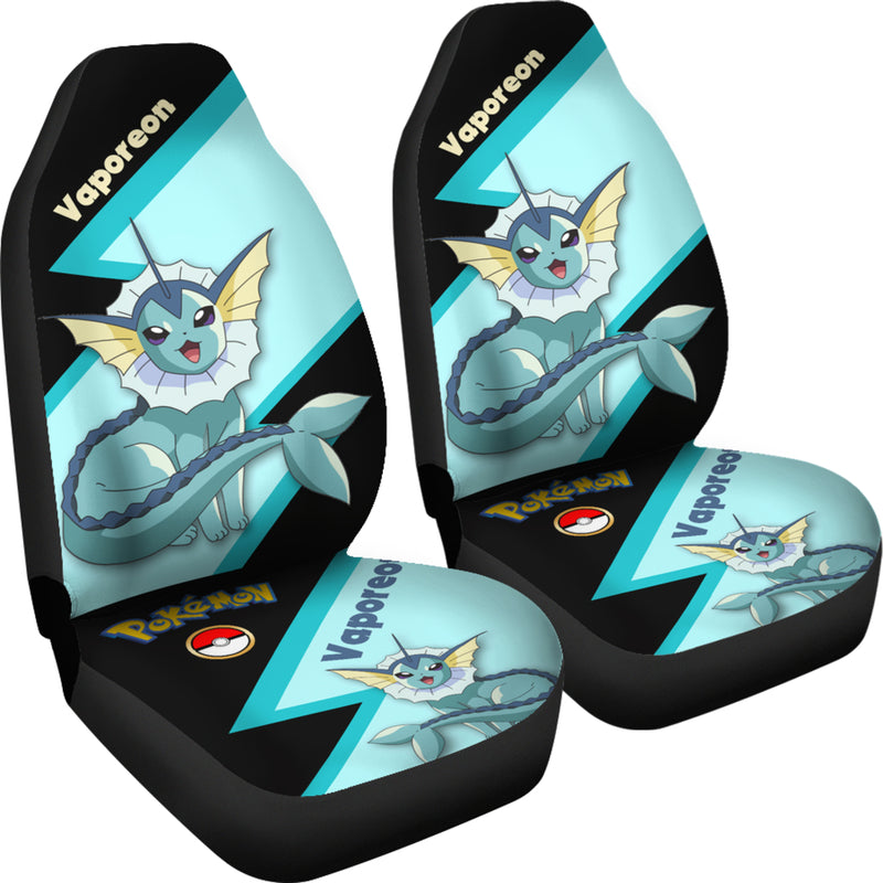 Vaporeon Eevee Evolution Pokemon Premium Custom Car Seat Covers Decor Protectors Nearkii