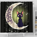 Luna Sailor Moon Shower Curtain Nearkii