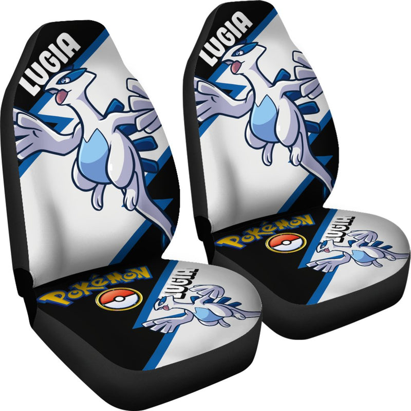 Lugia Car Seat Covers Custom Anime Pokemon Car Accessories Nearkii