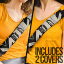 Cream White Jeep Car Seat Belt Cover Custom Car Accessories Nearkii