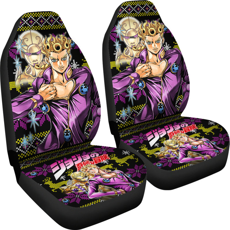 Jojo'S Bizarre Adventure Christmas Premium Custom Car Seat Covers Decor Protectors Nearkii