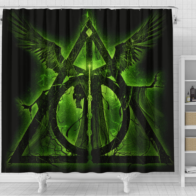 Harry Potter Moonlight Shower Curtain Nearkii