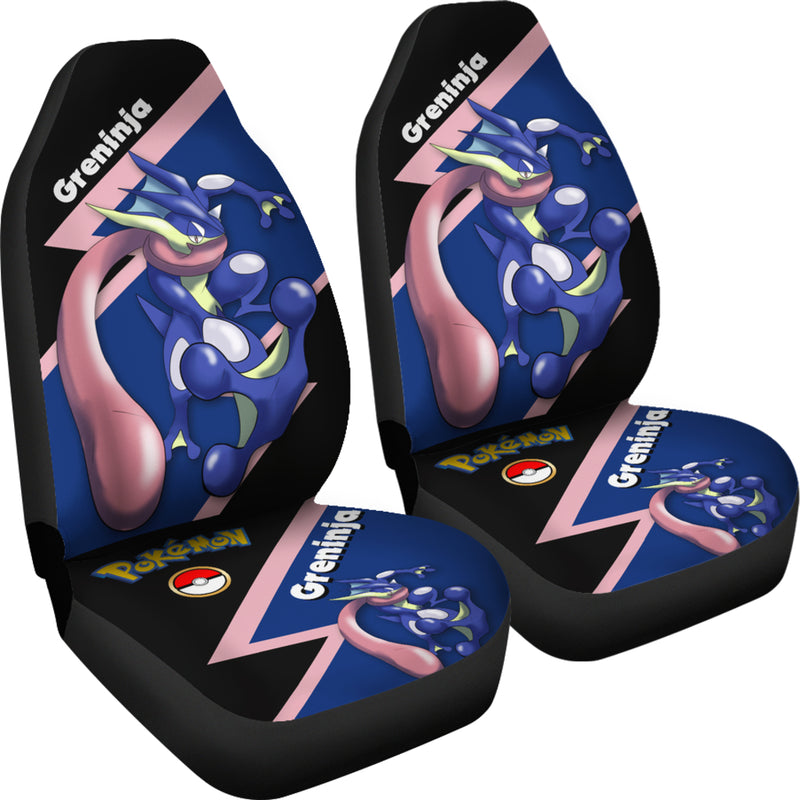 Greninja Pokemon Premium Custom Car Seat Covers Decor Protectors Nearkii