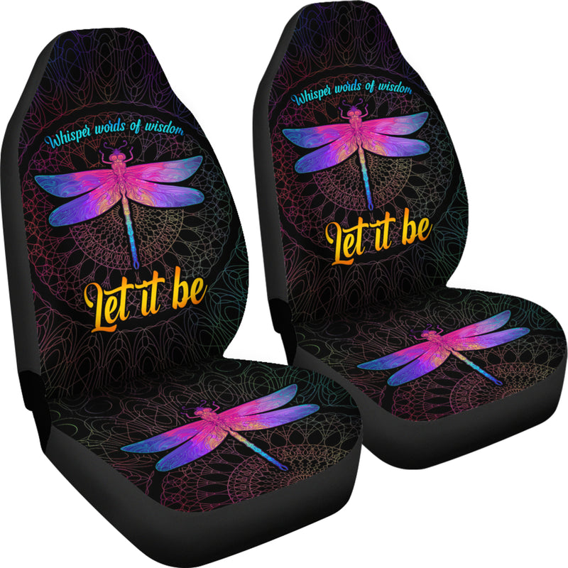 Dragon Fly Mandala Let It Be Car Seat Cover Nearkii