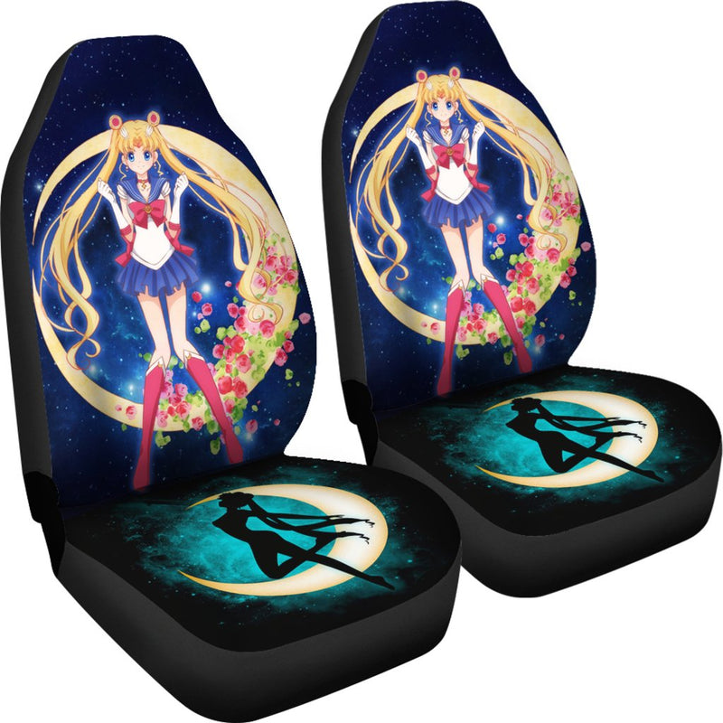 Sailor Moon Premium Custom Car Seat Covers Decor Protectors Nearkii