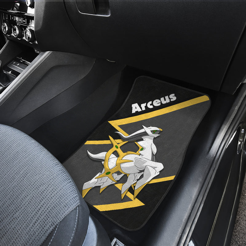 Arceus Pokemon Car Floor Mats Car Accessories Nearkii