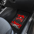 Halloween American Flag Red Jeep Girl Car Floor Mats Car Accessories Nearkii