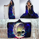 Wall - E Couple Love You To The Moon Galaxy Economy Hooded Blanket Nearkii